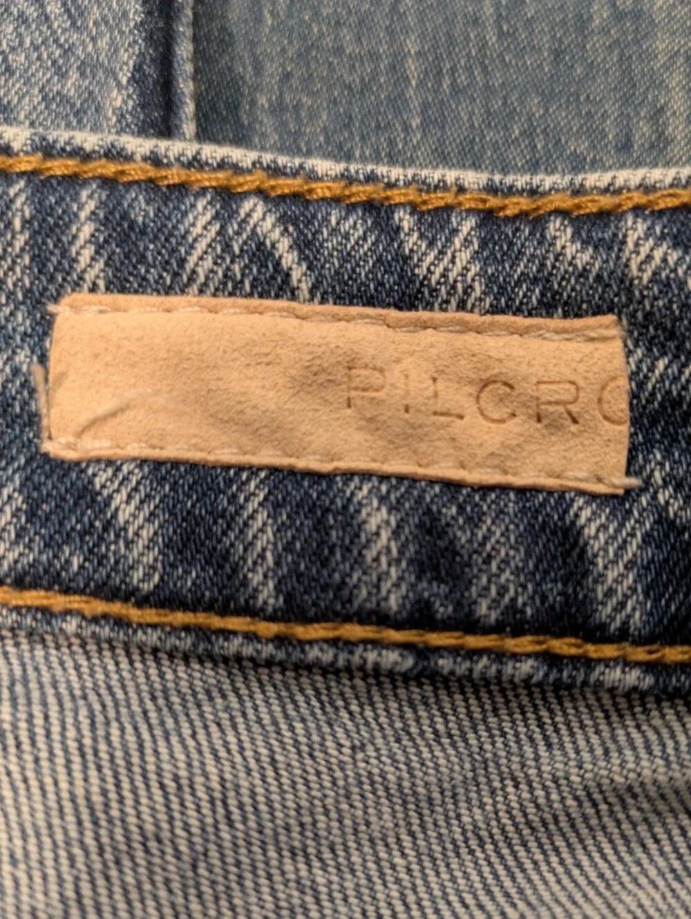 Anthropologie Pilcro The Vintage Straight Distressed Jeans Size 27